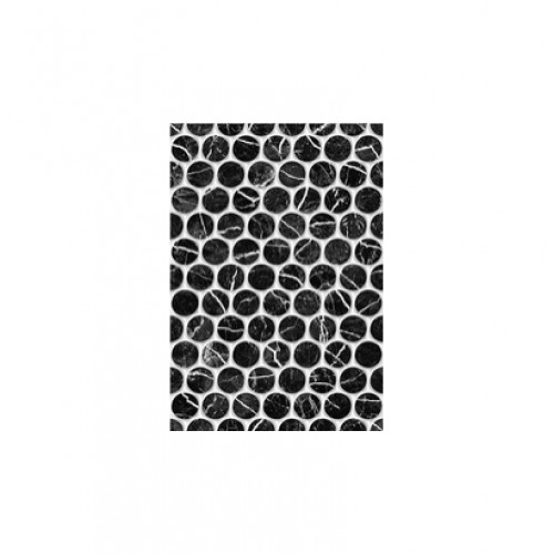 Плитка настенная Помпеи 1 тип 1 черный  27.5x40 см 