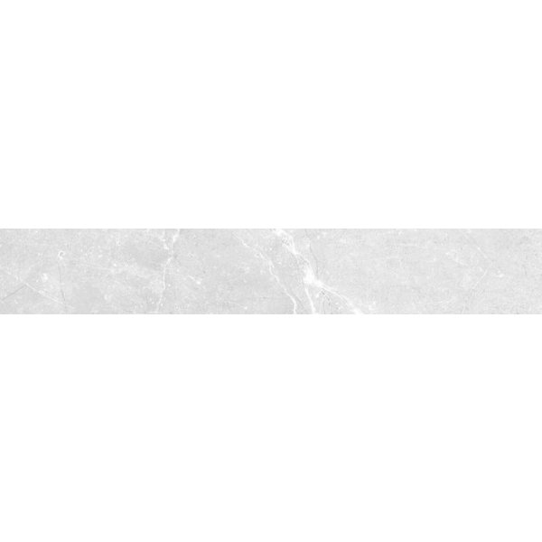 Плинтус Скальд 7 белый 9,5х60 керамин